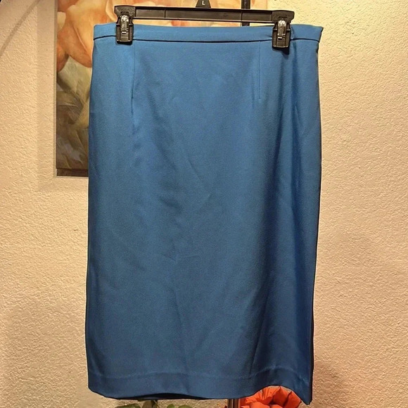 T. Milano teal skirt sets (2pcs) size 14 - Picture 5 of 9